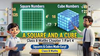 A Square and A Cube | Class 8 Maths Chapter 1 Part 4