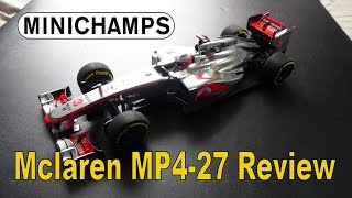 Minichamps Review, Mclaren MP4-27 (2012)