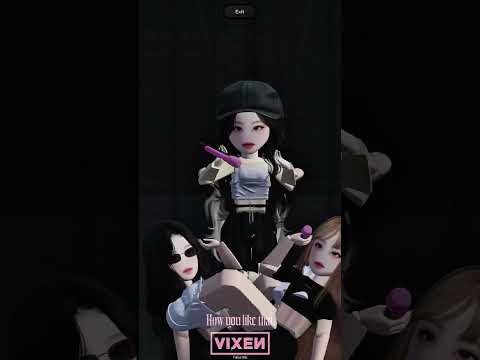 VIXEN - 'How You Like That' PRACTICE SHORT #blackpink #roblox #deadline #howyoulikethat #youtubefyp