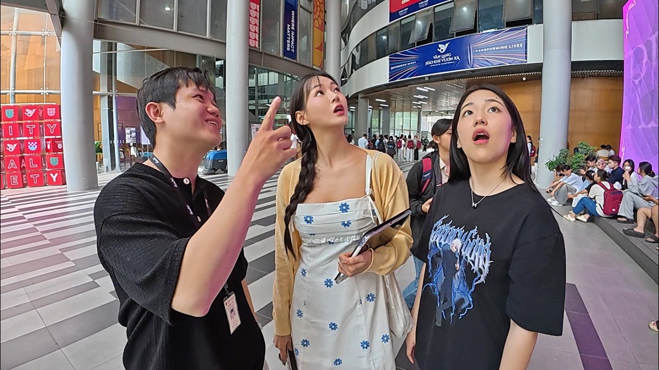 베트남 상위 1%만 다닌다는 빈이 졸업한 대학교에 다녀왔습니다... 학비가 얼마라고??