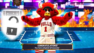 I Unlocked Every Mascot In Nba 2K22.. Season 7