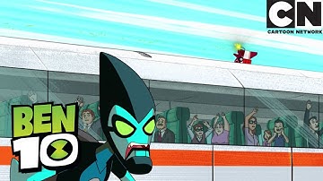 Heatblast Makes The Rustbucket Go Really Fast! | Ben 10 | High Stress Express | Cartoon Network