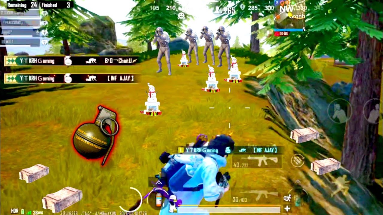 YT KRH Gaming Best Livik Gameplay full Rush 4 Finger Gyro Gameplay 🥰 ...