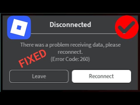 How to Fix Error 260 on Roblox (2025)?Roblox Error Code 260