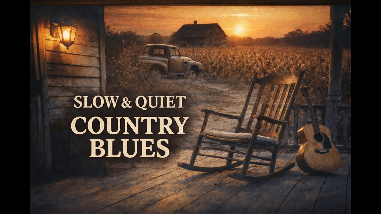 Slow & Quiet Country Blues | Sink into the Southern evening