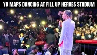 Yo maps \& Chanda na Kay Dancing at fill up heroes stadium (WATCH FULL VIDEO)
