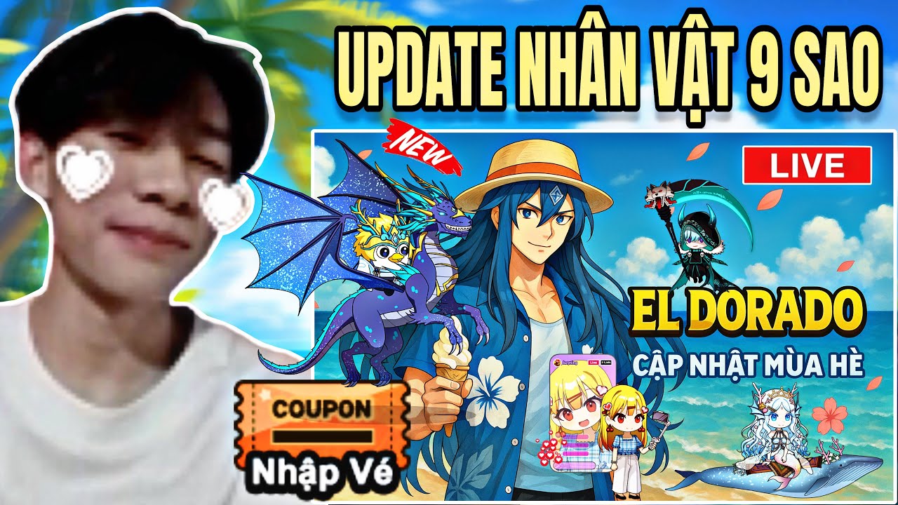 Update Nhân Vật 9 Sao Và Phát Code Miễn Phí | El Dorado | LMD Game
