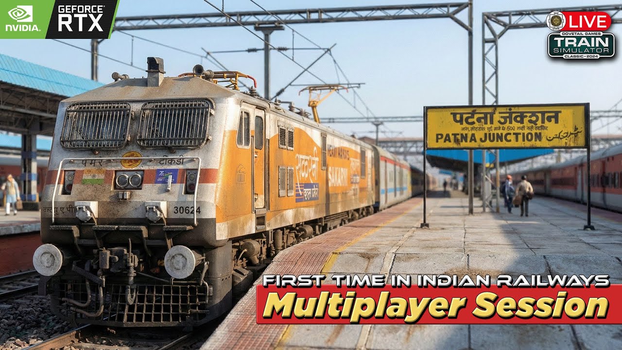 18184 Buxar - Tatanagar EXPRESS || PT-2 || Indian Train Simulator 2026 || PC GAMEPLAY || Live🔴