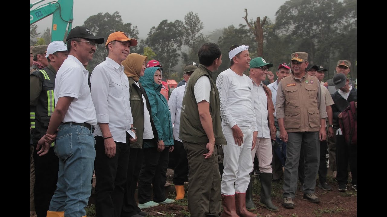 DSDA Jabar Tanam Pohon di Lahan Hibisc Puncak bersama Raja Juli dan Dedi Mulyadi
