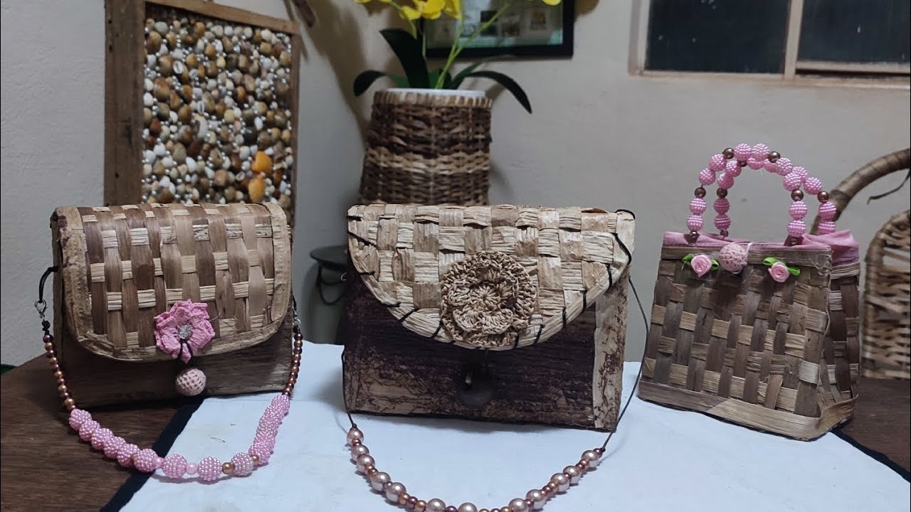 bolsa da Palha da Bananeira passo a passo