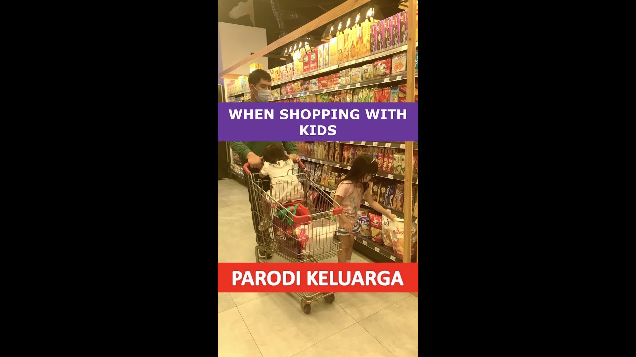 Funny moments when shopping with kids - Funny Family 