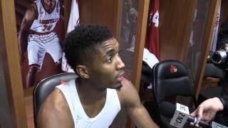 Donovan Mitchell Southern Illinois Post-Game 12-7-2016