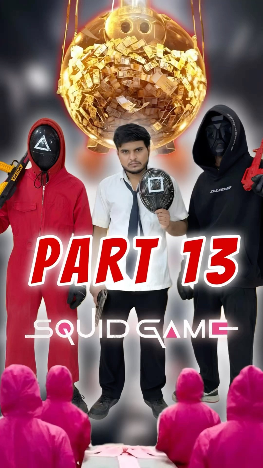 56 ने क्यों मारा धोनी सर को? #aaganwadikebacche #comedy #dhonisir #squidgame #trending #maskmen