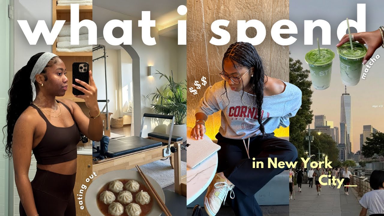 WEEKLY VLOG 💸 a *REALISTIC what I spend in a week as a 22 year old in ...
