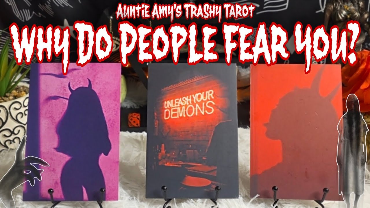 Why Do People Fear You?👀|Pick-A-Card Reading|