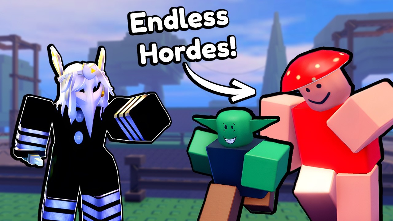 YouTube thumbnail for My First Time Playing Fantasy Arena In Roblox!