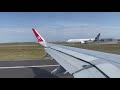 Turkish Airlines Airbus 321neo Takeoff Frankfurt Airport (EDDF) TK1592