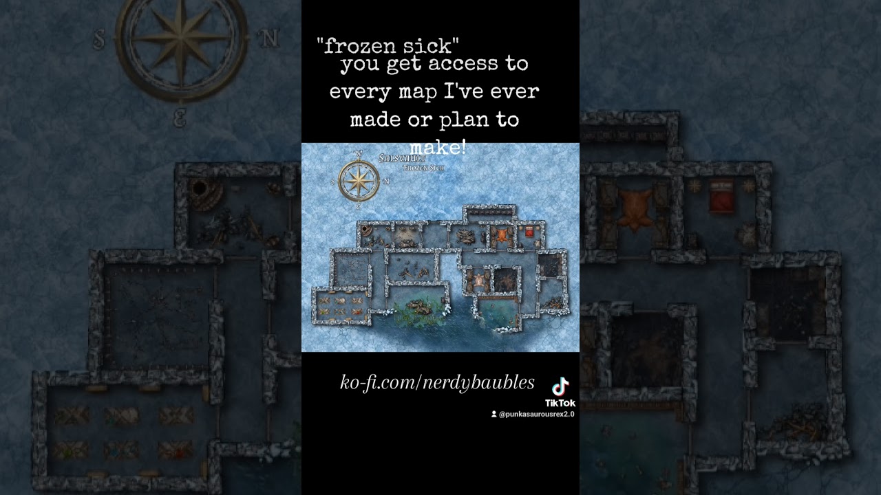 frozen sick map set