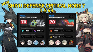 [1.5] New Shiyu Defense Floor 7 (S Rank) | Miyabi M0S1 And Burnice M0S0 | Zenless Zone Zero (V3)