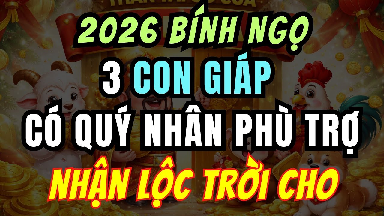 3 con giáp có QUÝ NHÂN phù trợ, gặp dữ hóa lành trong năm Bính Ngọ