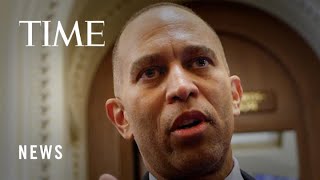 Hakeem Jeffries Breaks Record For Longest House Speech in Marathon Protest of Trump’s Bill