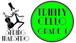 'Fiery Fiddler' - Gregory.  Grade 1 Cello Exam by Trinity. Cello: Scott Heron. Ace that Exam!