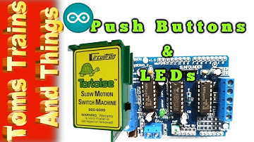 Adding 4 Push Buttons & LED"s To The Arduino/Tortoise Project