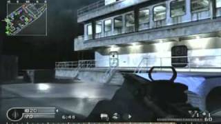Call of Duty 4 TeamDeathmatch - M16 on Wetwork