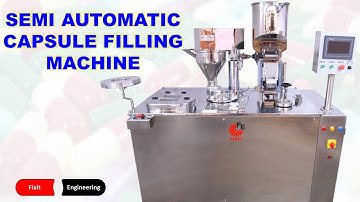 Semi automatic Capsule Filling Machine Working Procedure