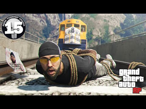 Ils me ligotent sur les rails d'un train ?! L'homme le plus recherché de Los Santos GTA RP) #15 