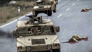ARMA 3 Movie : US army vs RUS | Convoy ambush | movie machinima