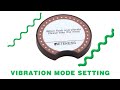 How to Turn On or Off the Vibration Mode of retekess TD162 Paging System
