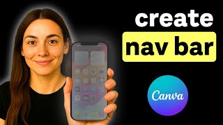 How to Create Navigation Bar in Canva Website