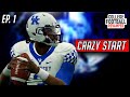 Crazy Start To A Dynasty | Kentucky NCAA Football 14 Revamped Dynasty | Ep. 1