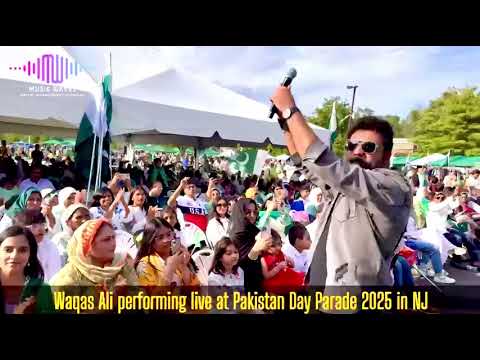 Waqas Ali Live in New Jersey | Pakistan Day Parade | America 🇺🇸