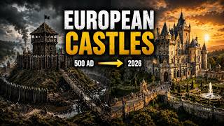 The Evolution of European Castles (500 AD–2026) | From Wooden Forts to Royal Palaces