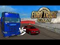 Грузовик против Легковушки #4 🚚 ETS 2 Multiplayer [ProMods Исландия и АД]