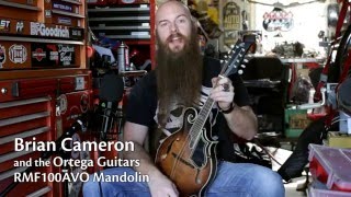 Brian Cameron first impressions Ortega Guitars RMF100AVO Mandolin