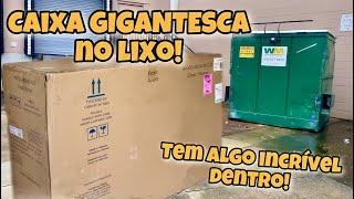 Inacreditável! Encontramos uma caixa gigante no lixo e tem algo incrível dentro!😱🇺🇸