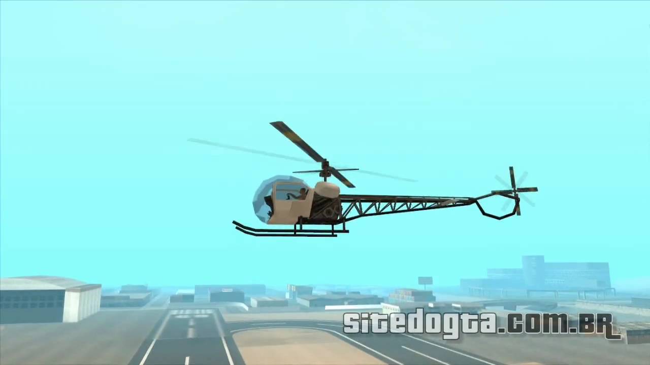 Helicóptero Seasparrow GTA San Andreas