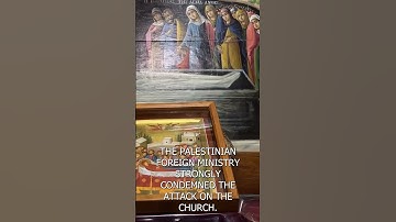 Thumbnail of ISRAELI SETTLERS ATTACK JERUSALEM CHURCH