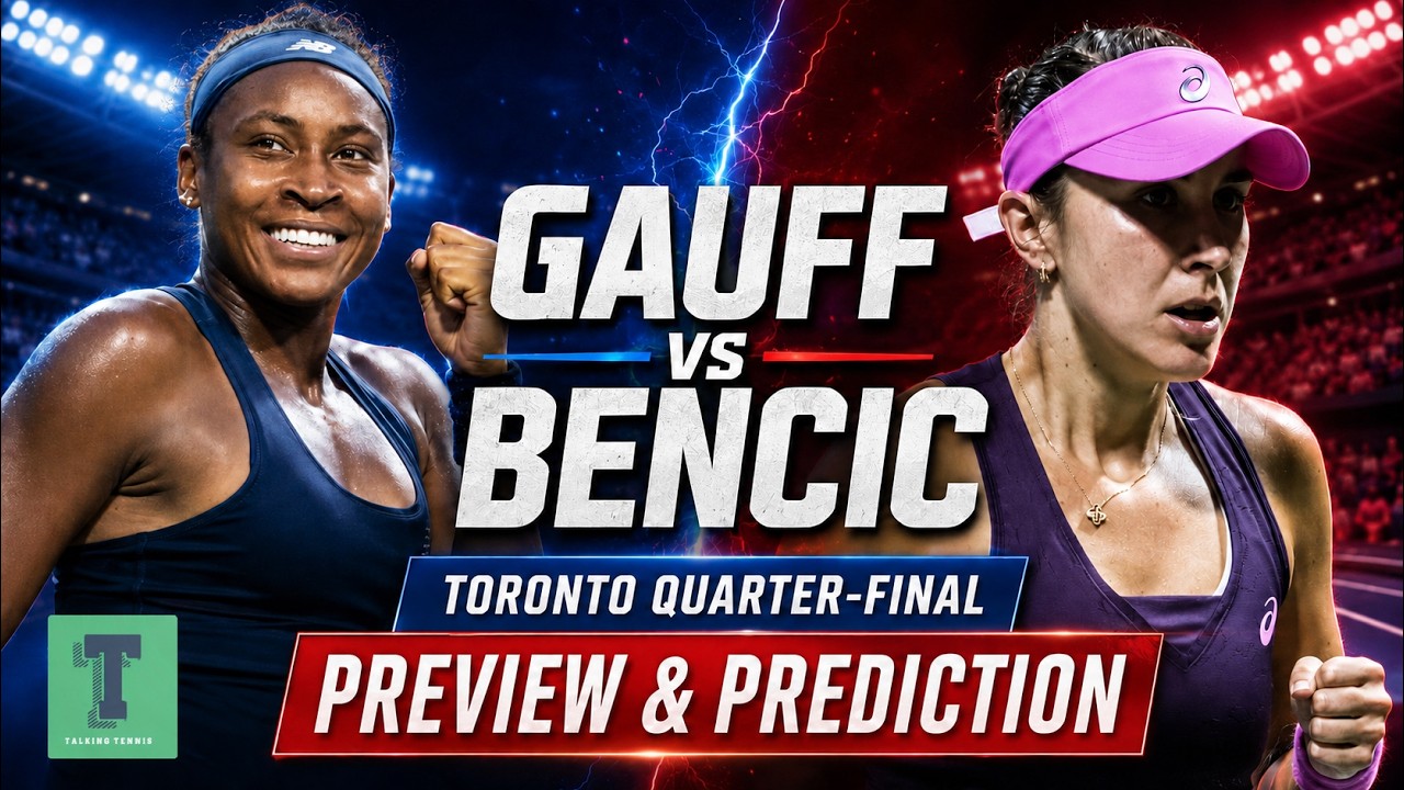 Coco Gauff vs Belinda Bencic | WTA Toronto Quarter-Final | Preview & Prediction