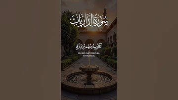 🌪️ Surah Adh-Dhariyat (سورة الذاريات) | The Winds of Truth & Divine Decree 📖✨