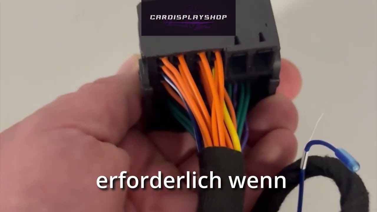 Erklärung Verkabelung NTG5 Mercedes - aus dem CarDisplayShop