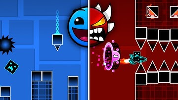 Building the Most UNBALANCED Level in Geometry Dash! #1