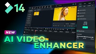 Whats NEW IN FILMORA 14 | AI Video Enhancer