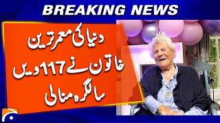 Ethel Caterham Celebrates Her 117th Birthday at Age 117 | Breaking News