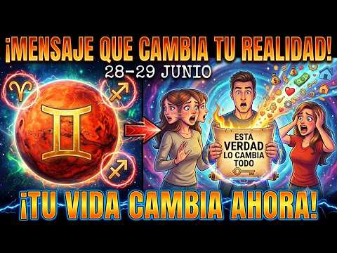 MAÑANA Marte Entra en Géminis: 3 Signos Reciben el Mensaje que lo Cambia TODO (28 de Junio)
