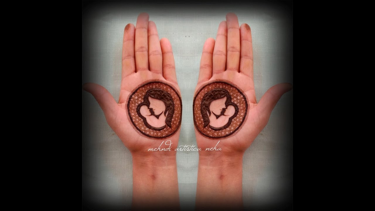 Mehndi Tattoo For Mothers Day///Simple Mehndi Design///Neha Ravat