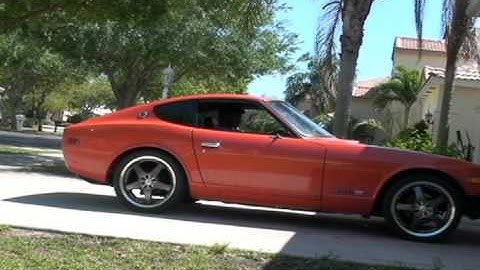 LS1 Datsun 280z Open Header and Borla Comparison